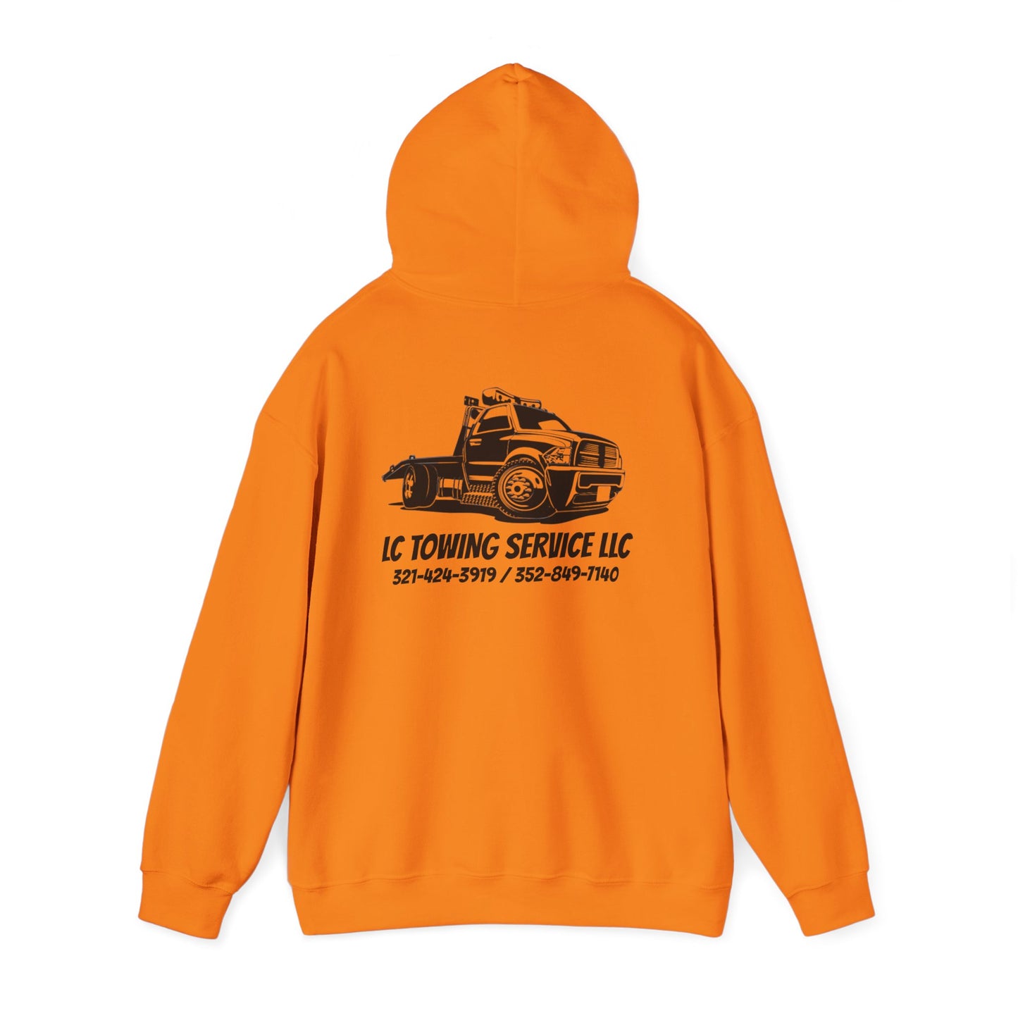 LC TOWING HOODIE BLACK FONT
