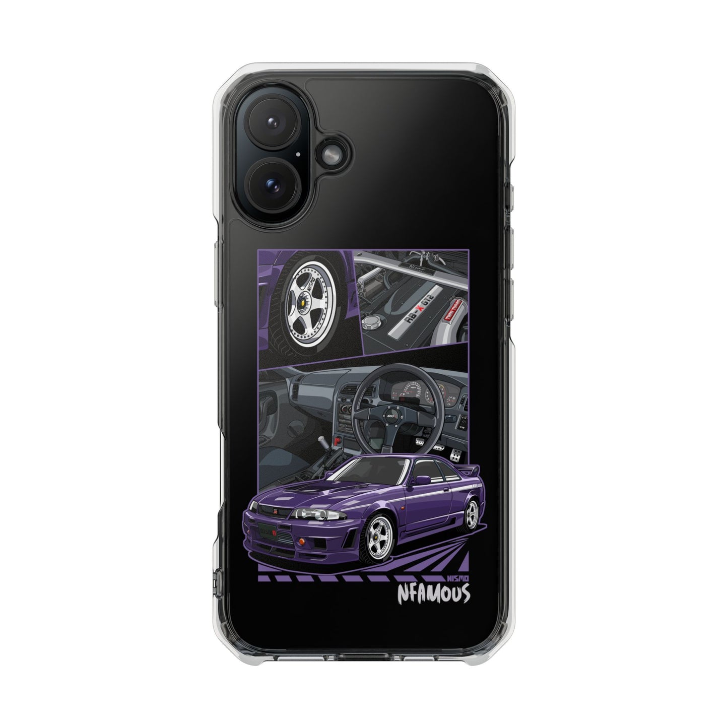 PURPLE R33 MAGSAFE IPHONE CASE