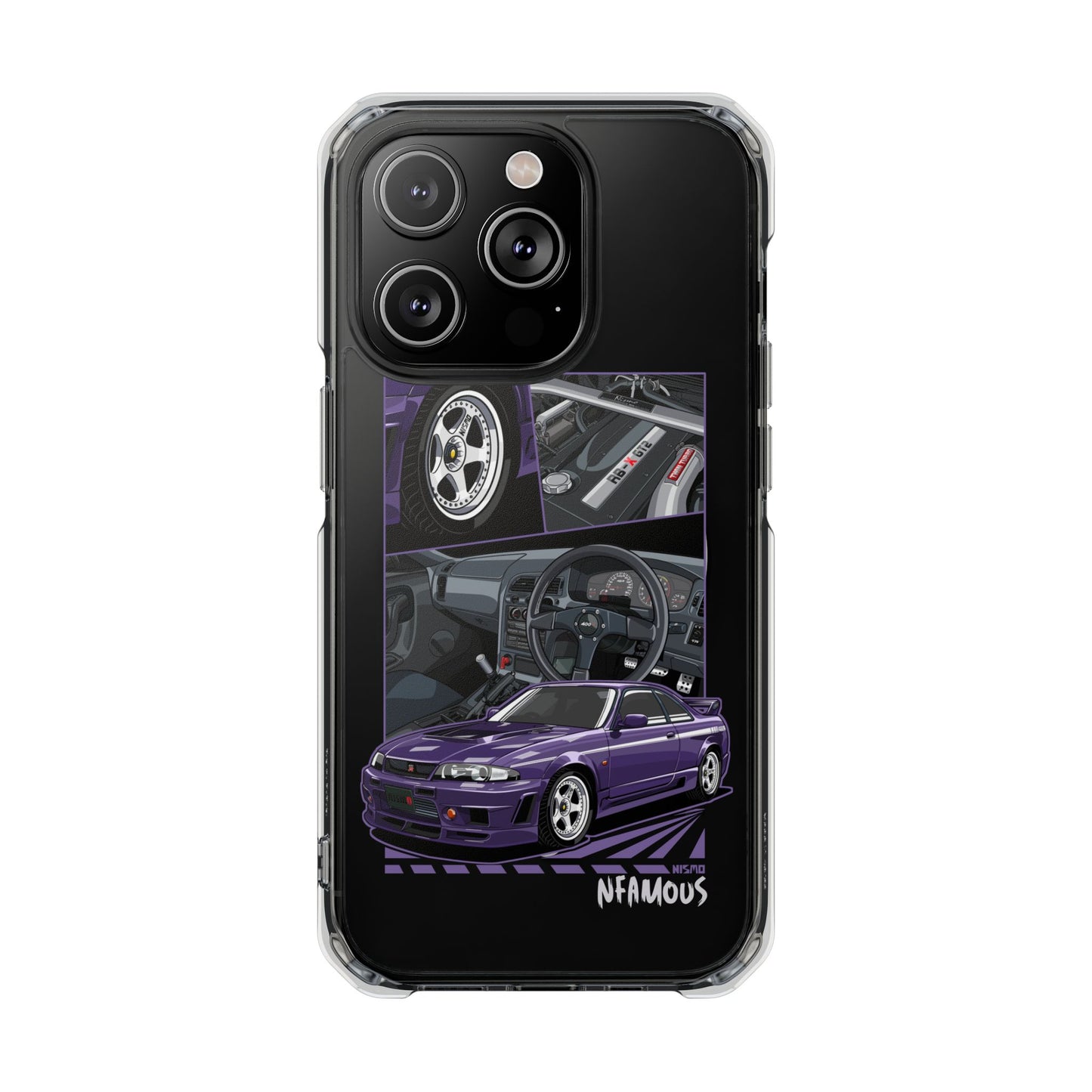 PURPLE R33 MAGSAFE IPHONE CASE