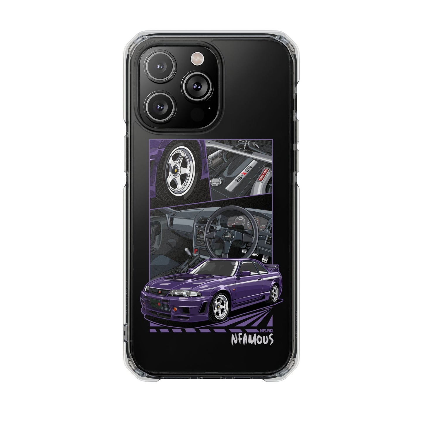 PURPLE R33 MAGSAFE IPHONE CASE