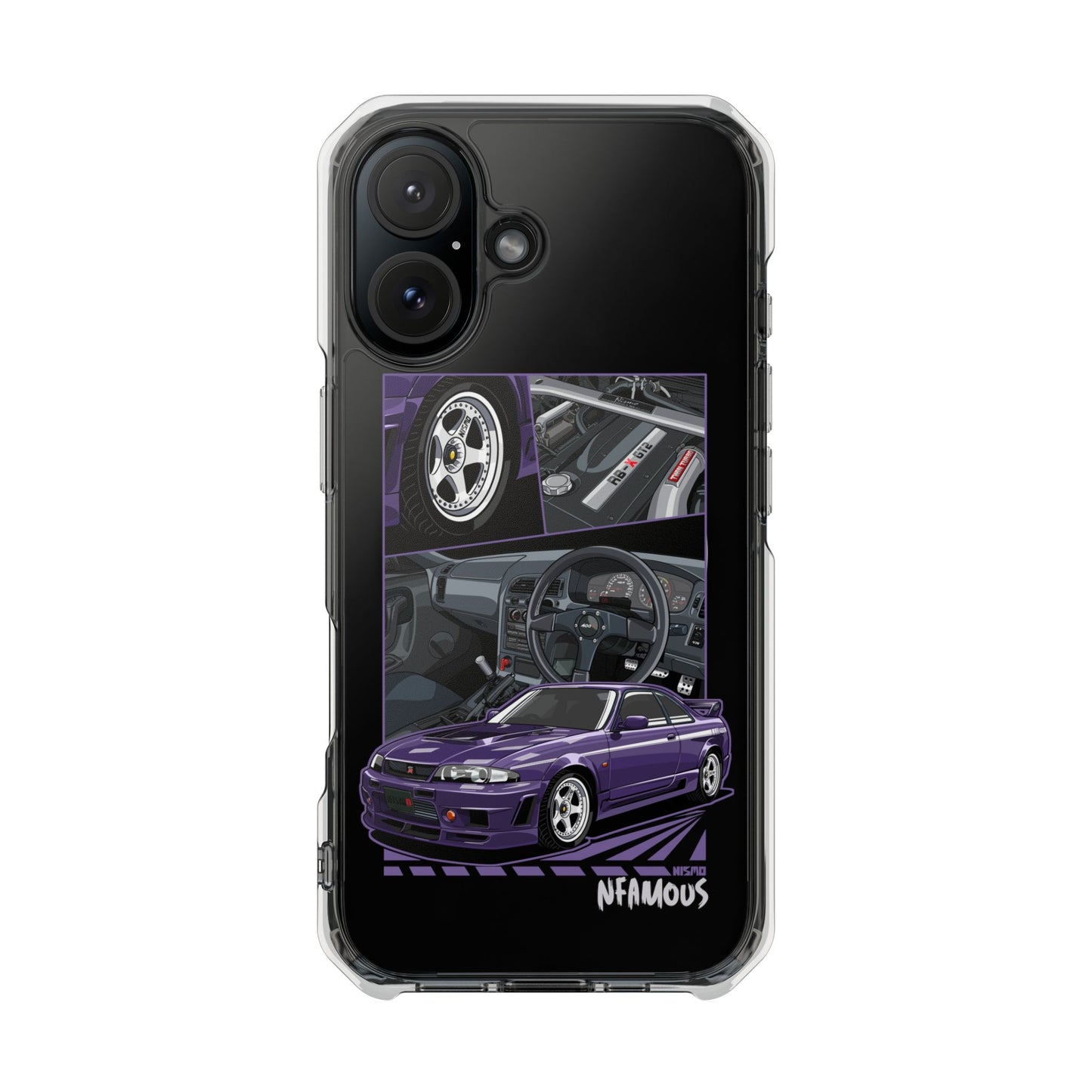 PURPLE R33 MAGSAFE IPHONE CASE