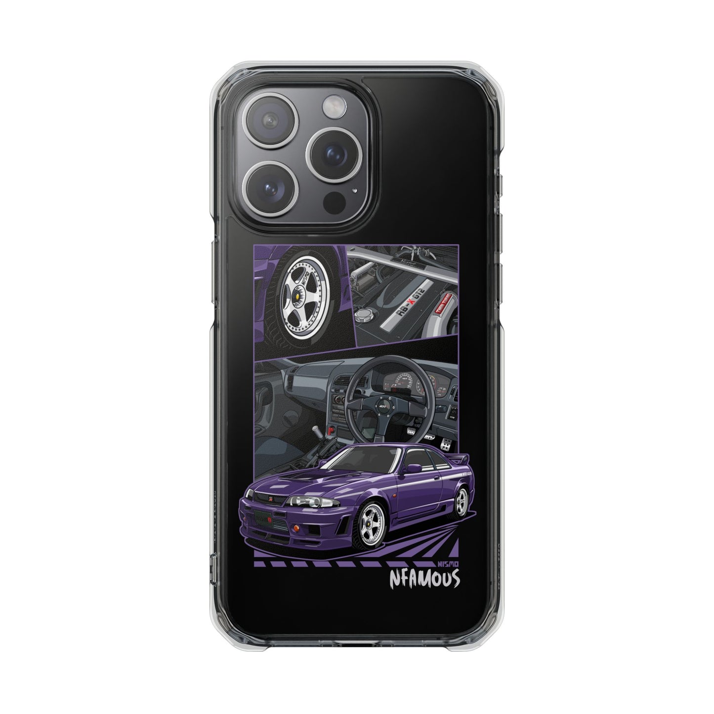 PURPLE R33 MAGSAFE IPHONE CASE