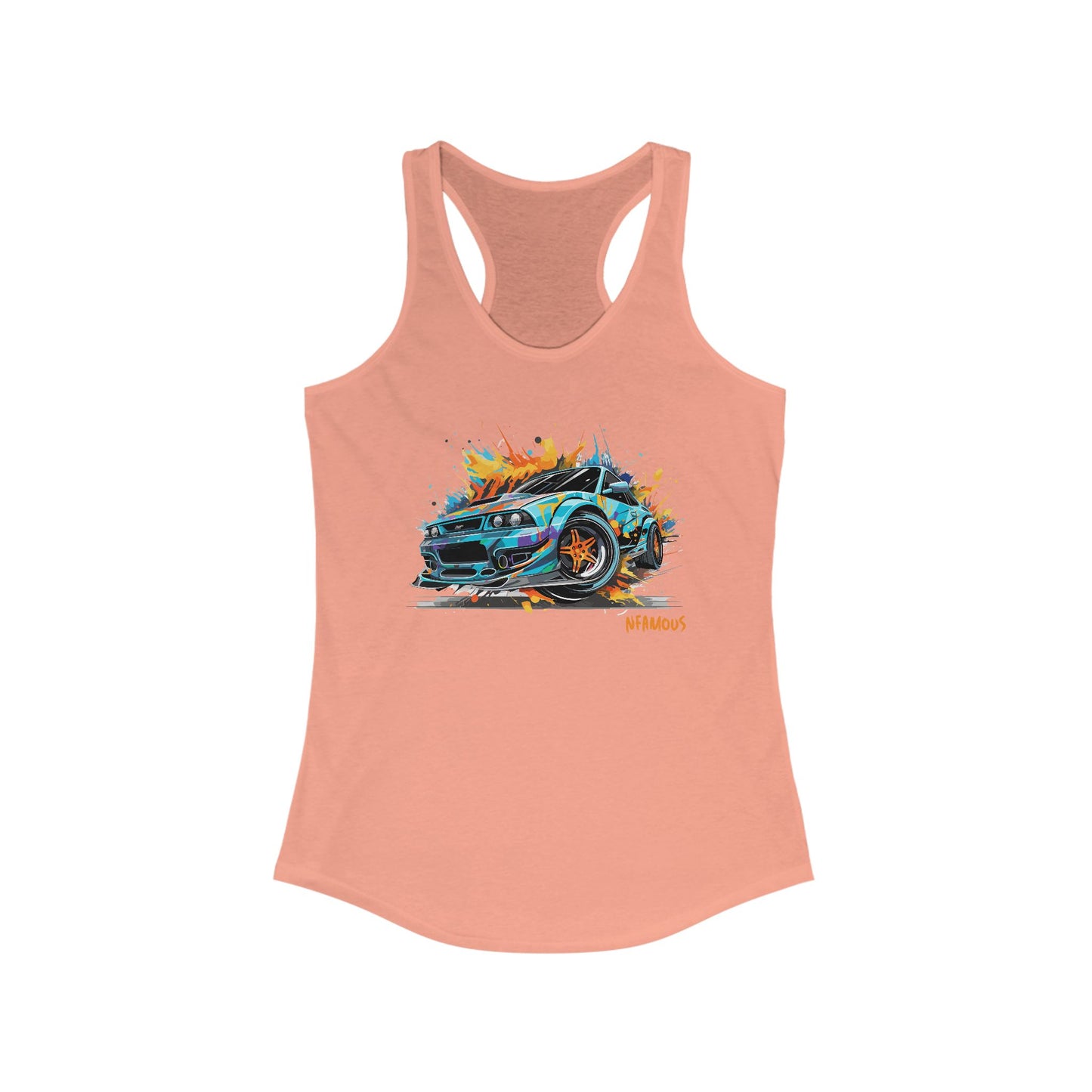 Color Splash WRX Racerback Tank