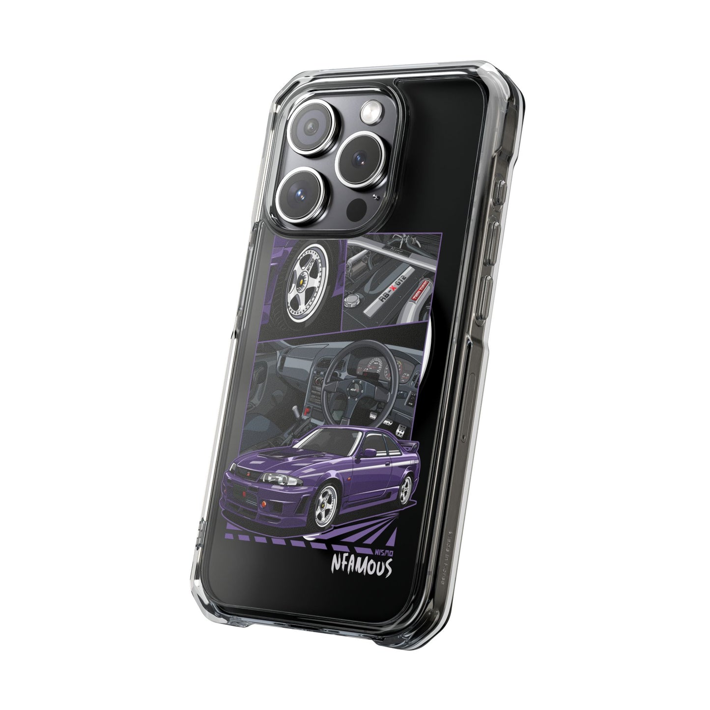 PURPLE R33 MAGSAFE IPHONE CASE