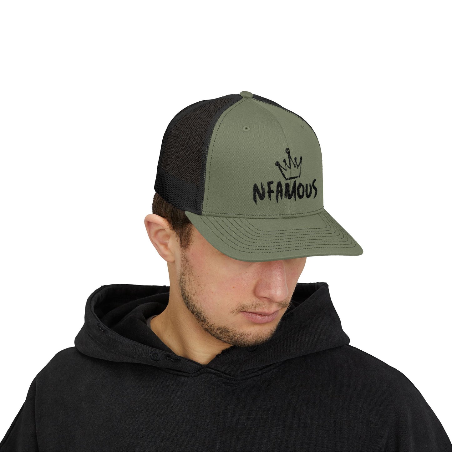 Nfamous Crown Snapback Trucker Cap