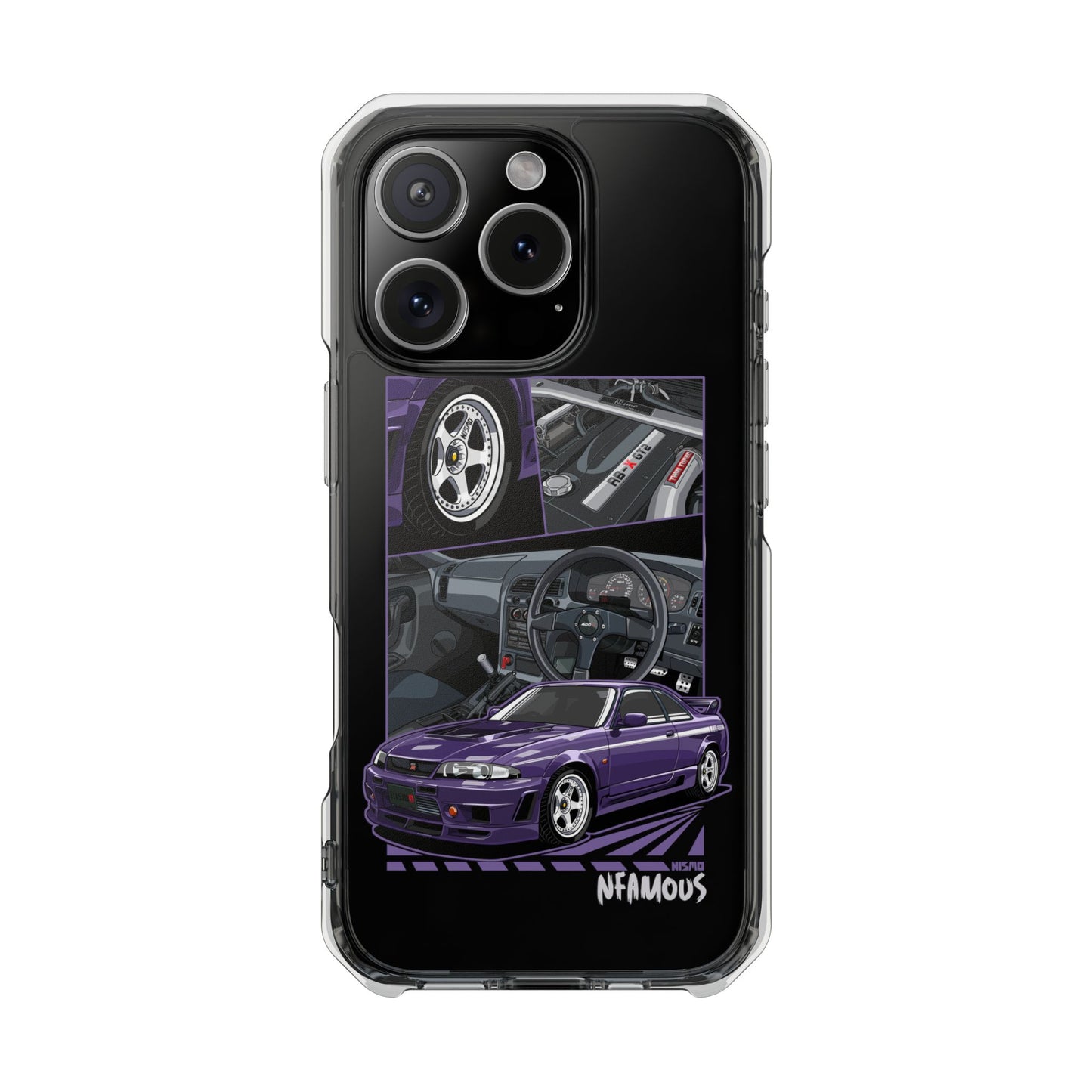 PURPLE R33 MAGSAFE IPHONE CASE