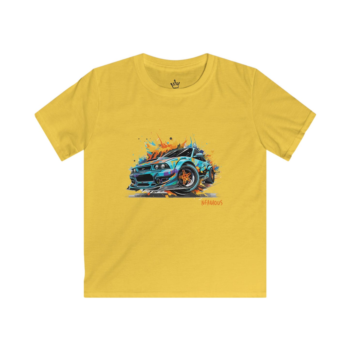 Color Splash WRX Kids Softstyle Muscle
