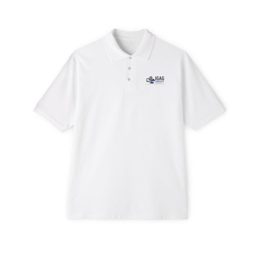 IGAG Property Logo Polo Shirt — Men's Branded Work Polo