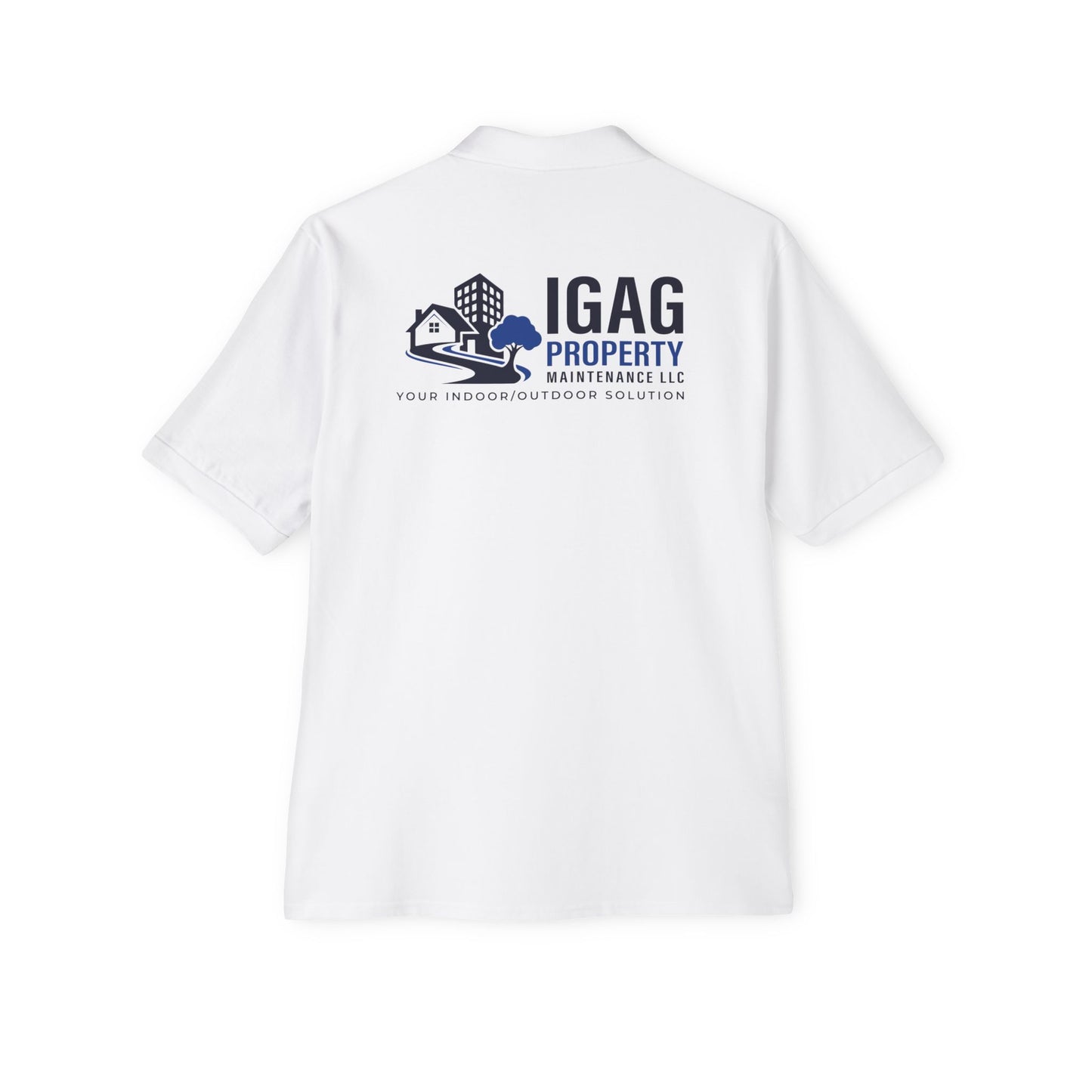 IGAG Property Logo Polo Shirt — Men's Branded Work Polo