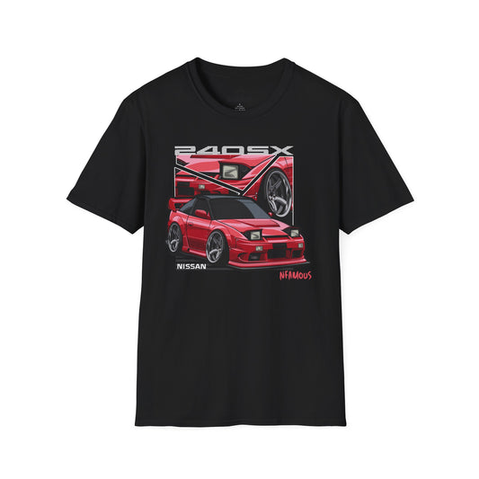 Nissan 240SX Unisex Softstyle T-Shirt - Car Enthusiast Apparel