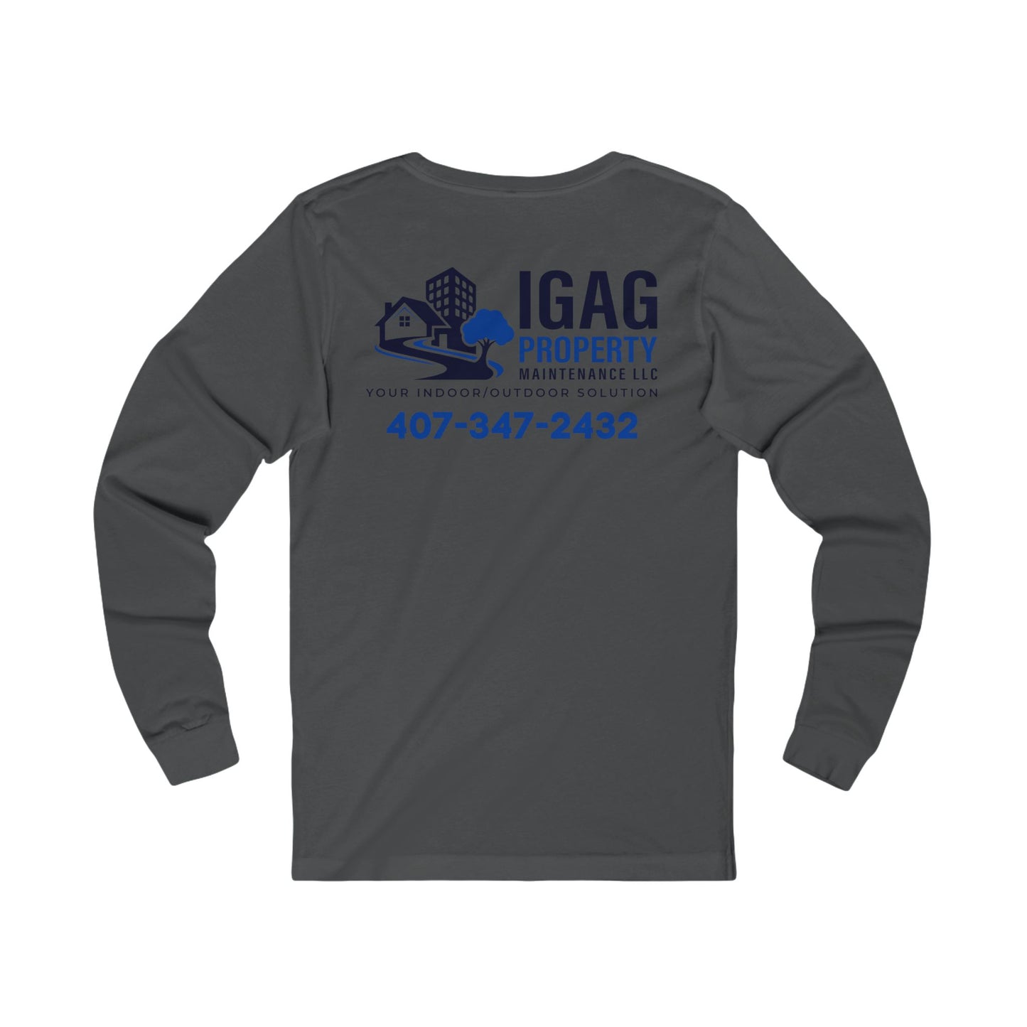 IGAG Property Maintenance Long Sleeve Tee (light weight)