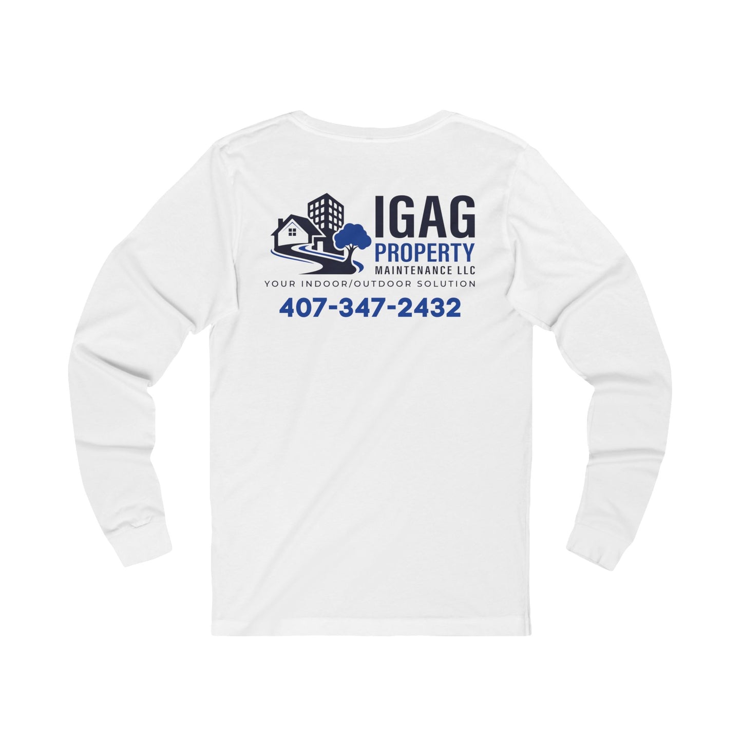 IGAG Property Maintenance Long Sleeve Tee (light weight)