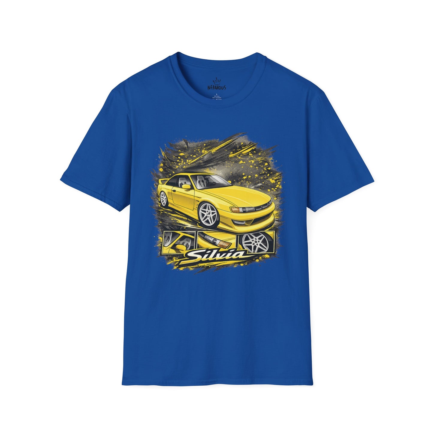 Yellow Silvia S15 T-Shirt ( Front Print)