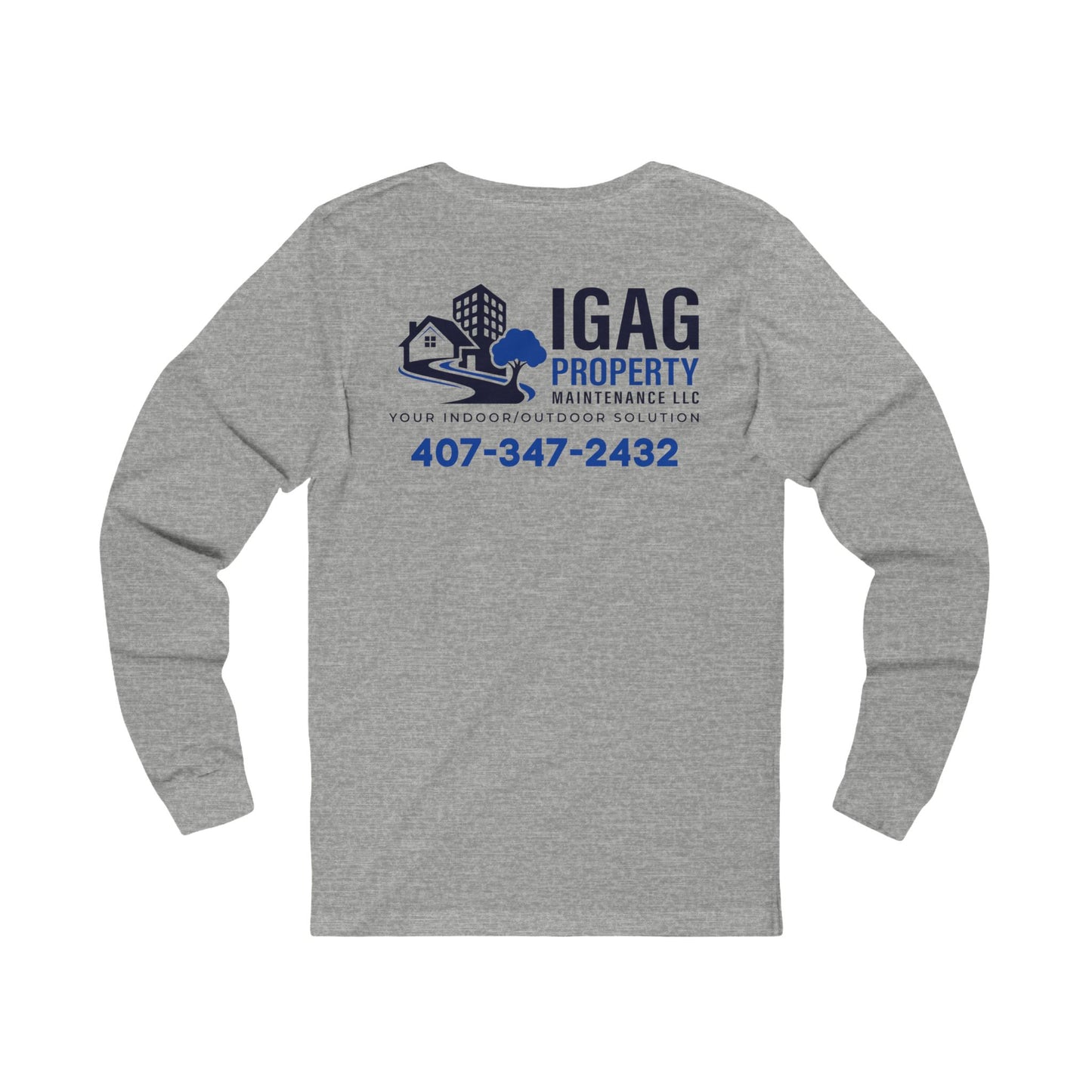 IGAG Property Maintenance Long Sleeve Tee (light weight)