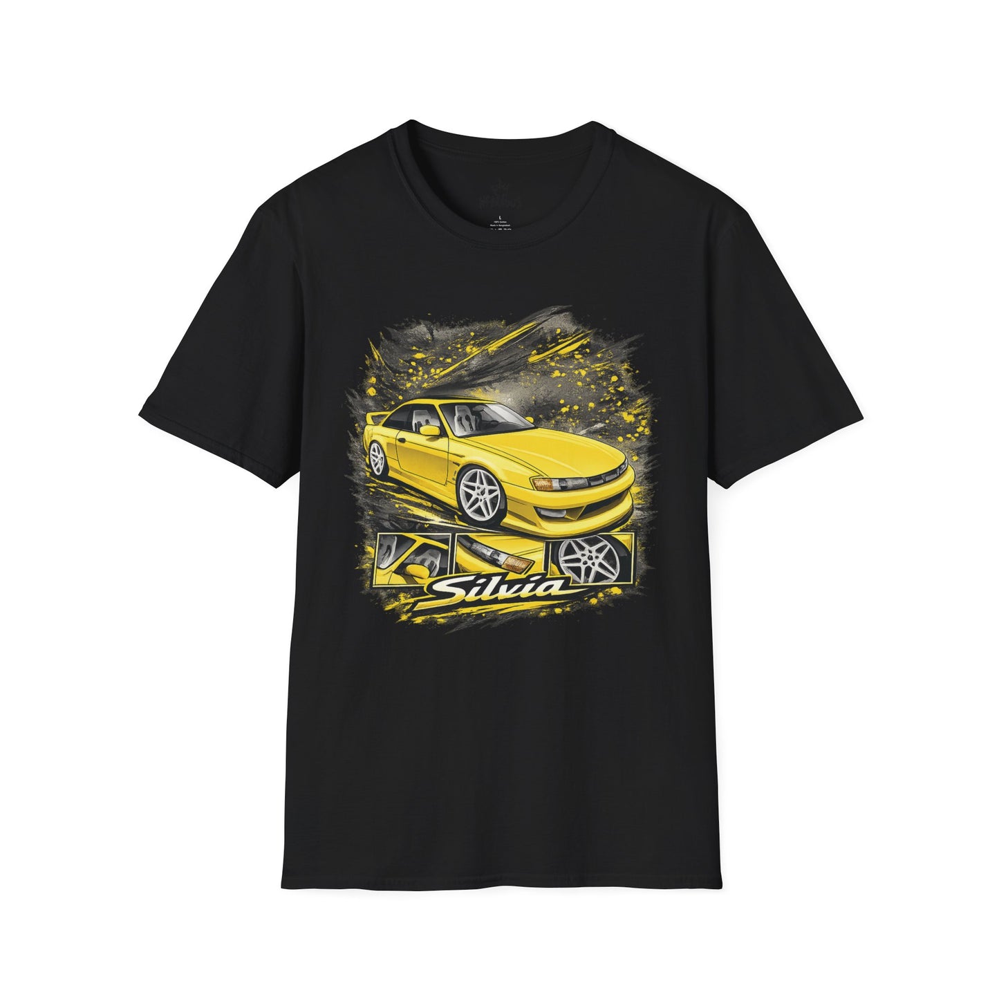 Yellow Silvia S15 T-Shirt ( Front Print)
