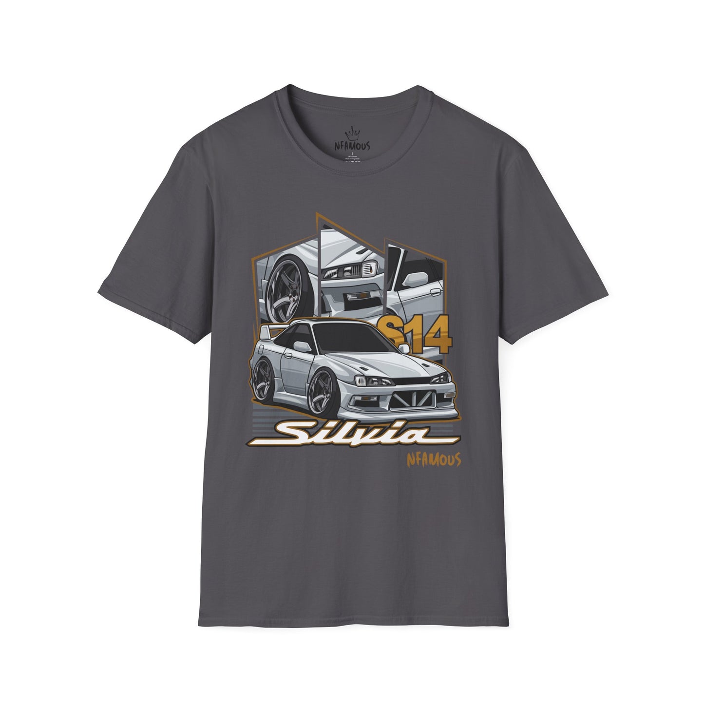 White Silvia s14 T-Shirt