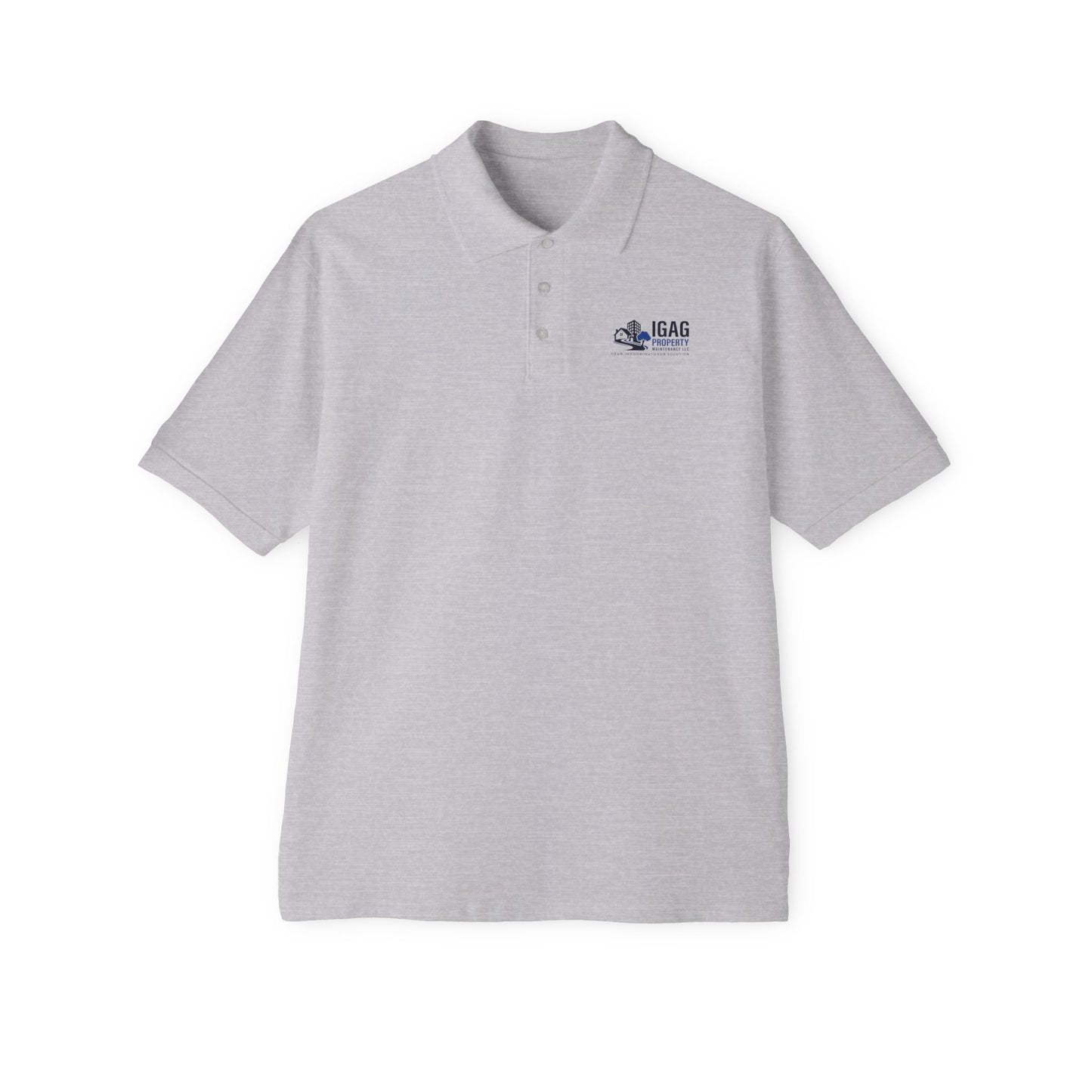 IGAG Property Logo Polo Shirt — Men's Branded Work Polo