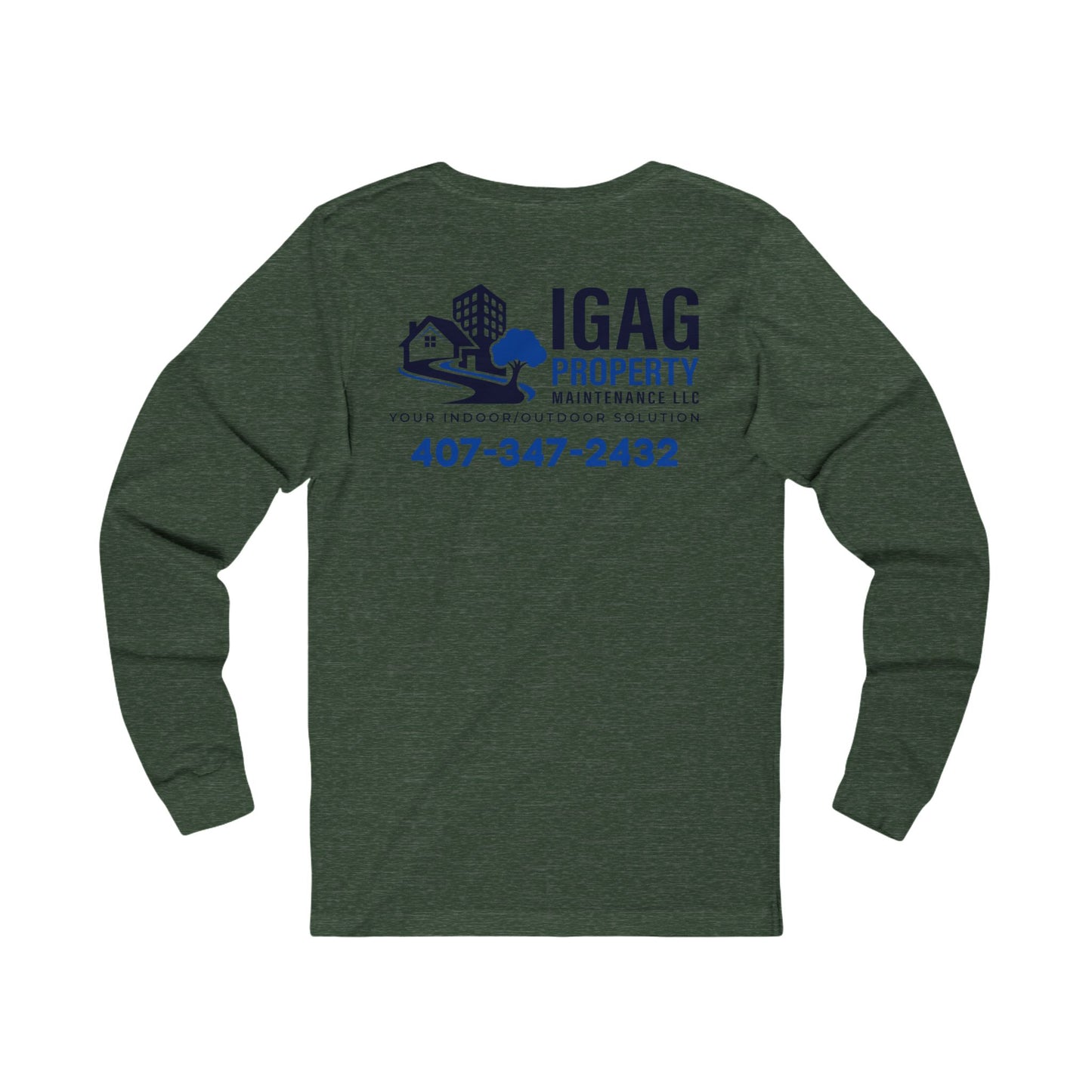 IGAG Property Maintenance Long Sleeve Tee (light weight)