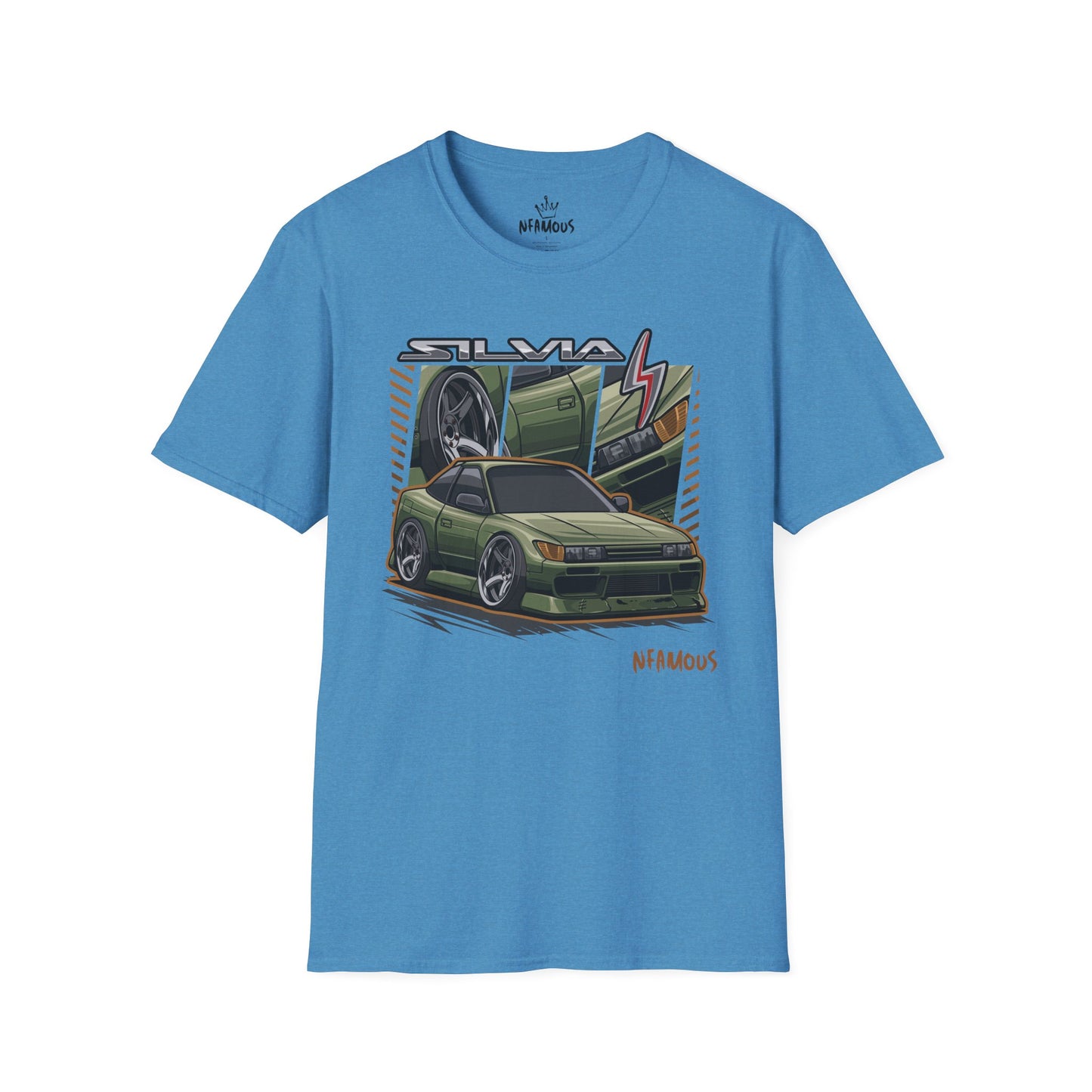 Green Silvia S13 T-Shirt - Perfect for Car Enthusiasts