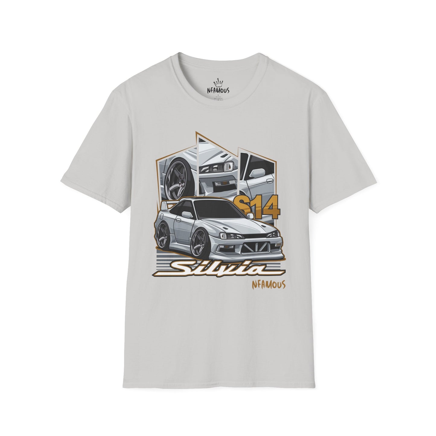 White Silvia s14 T-Shirt