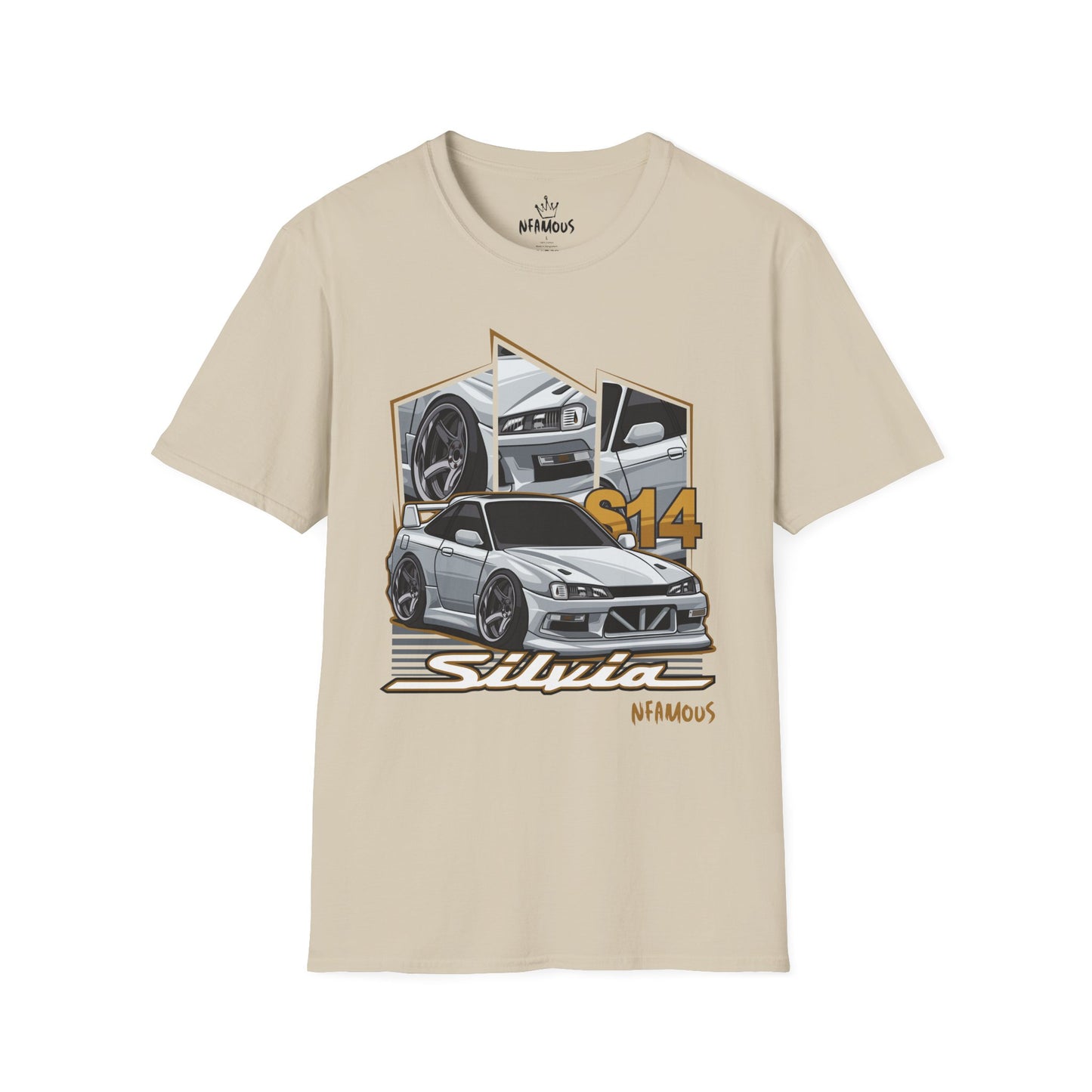 White Silvia s14 T-Shirt