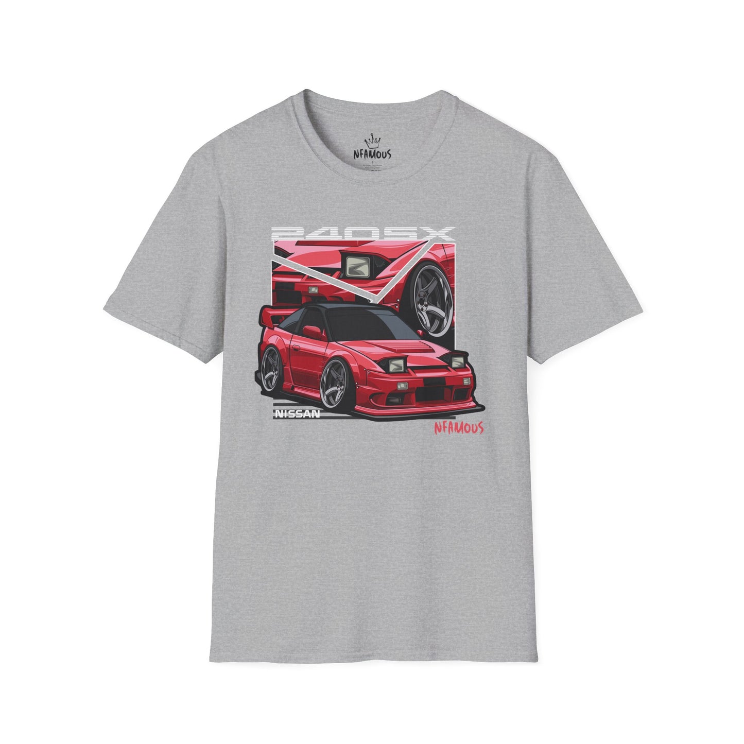 Nissan 240SX Unisex Softstyle T-Shirt - Car Enthusiast Apparel