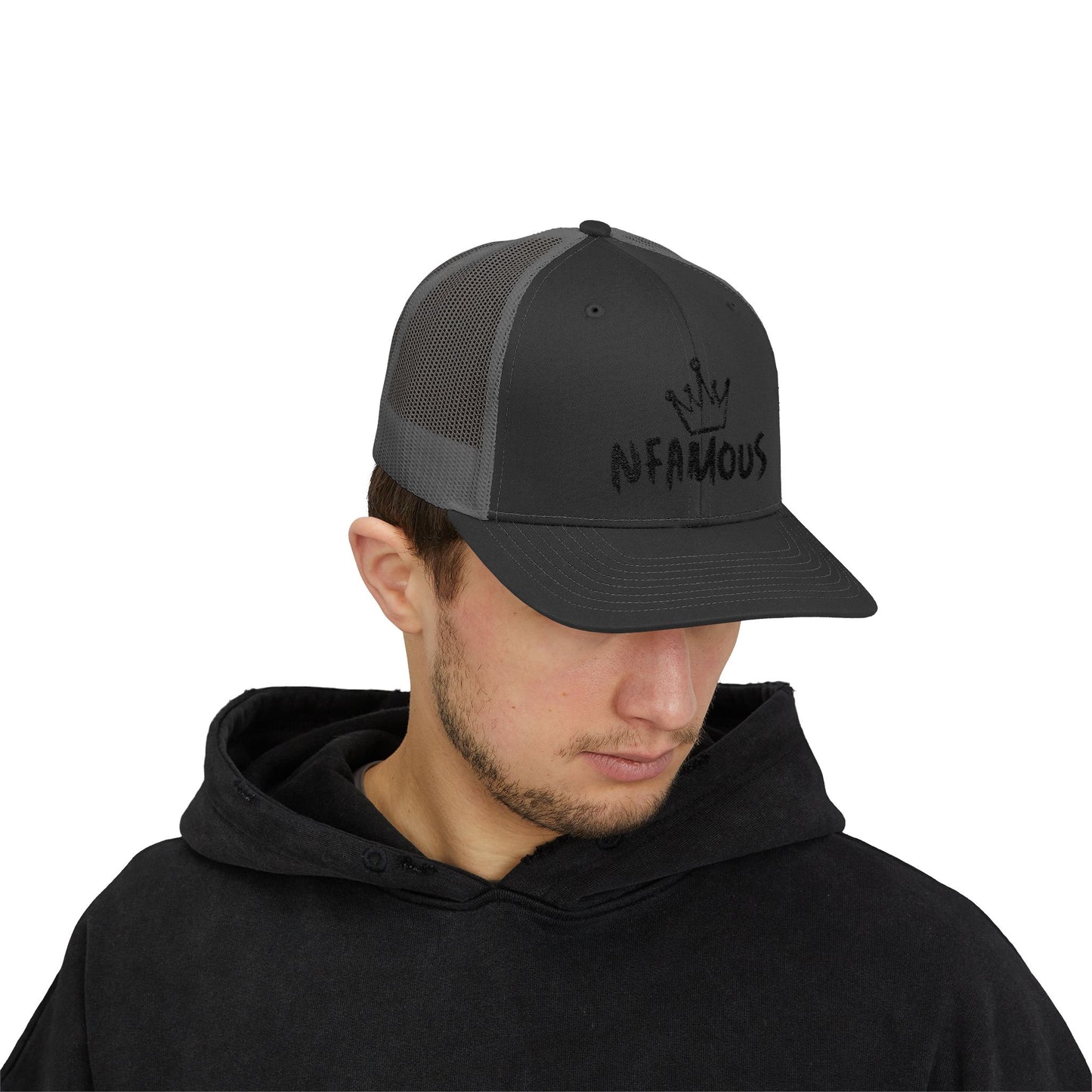 Nfamous Crown Snapback Trucker Cap