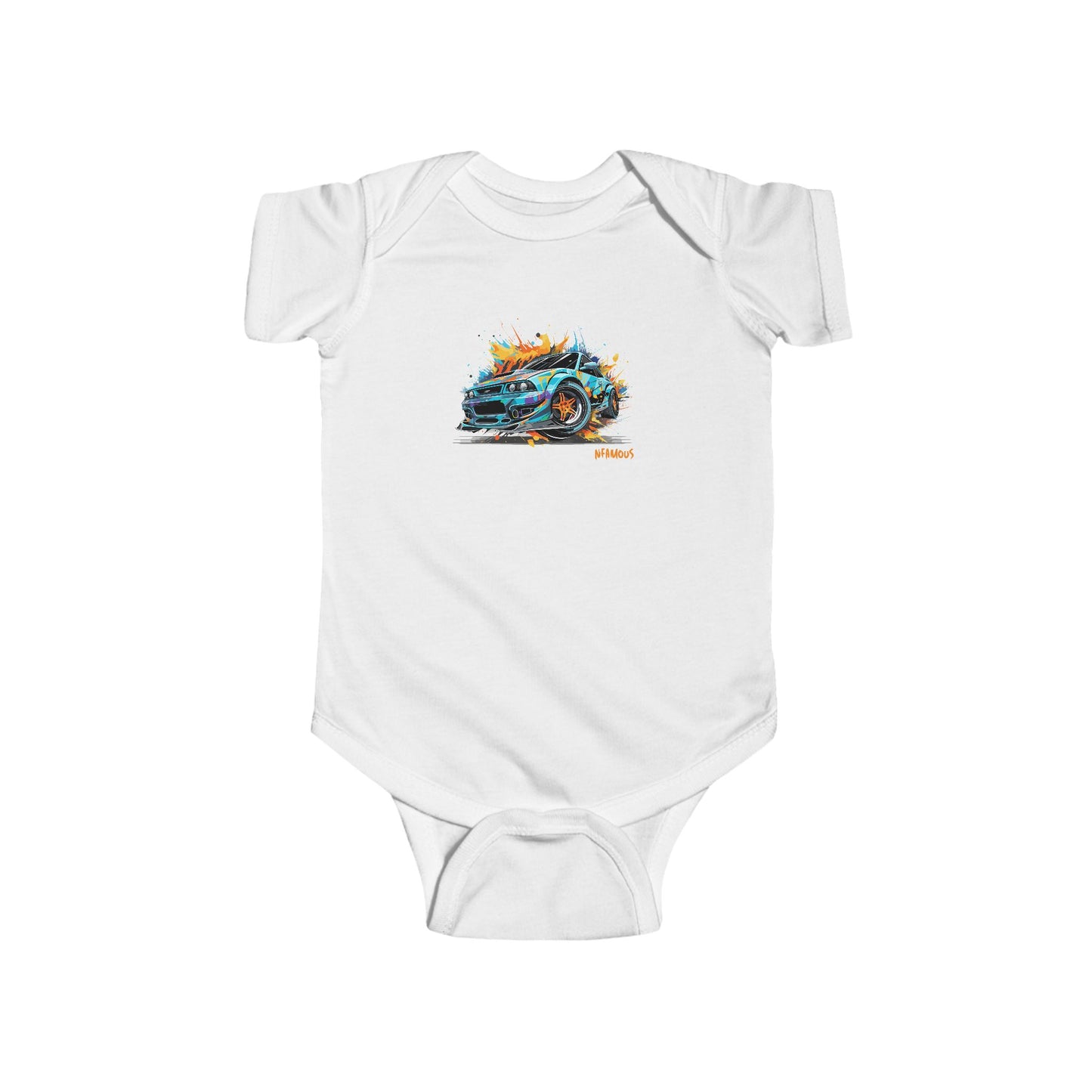 Cool Car Infants Bodysuit - Perfect Gift for Car Lovers and New Parents