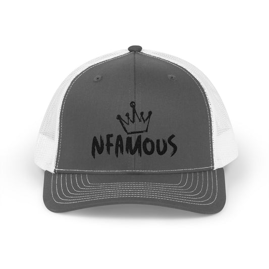 Nfamous Crown Snapback Trucker Cap