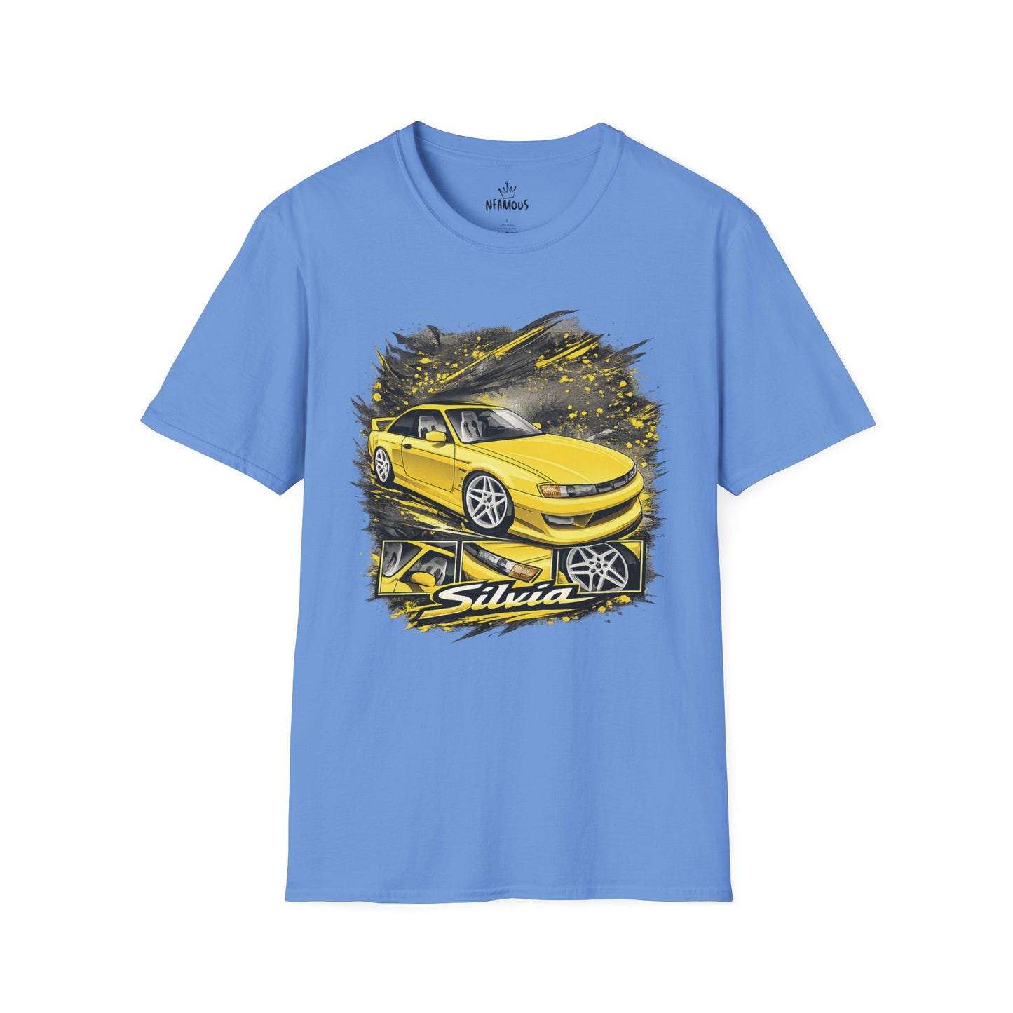 Yellow Silvia S15 T-Shirt ( Front Print)