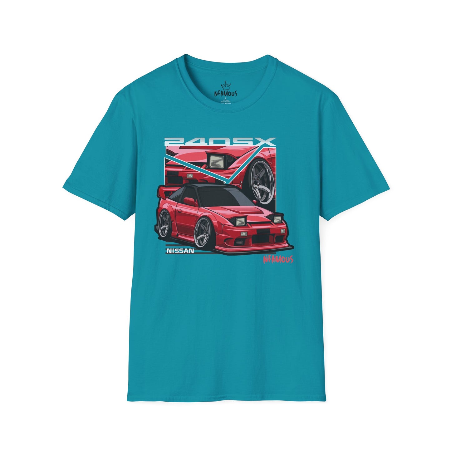 Nissan 240SX Unisex Softstyle T-Shirt - Car Enthusiast Apparel