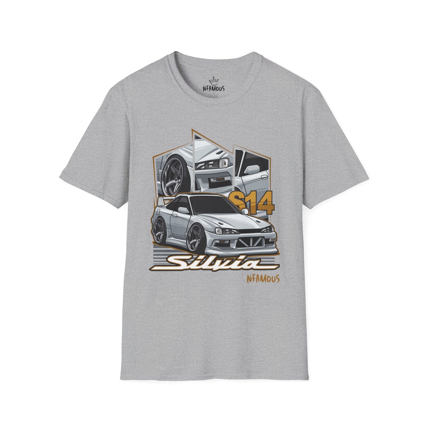 White Silvia s14 T-Shirt