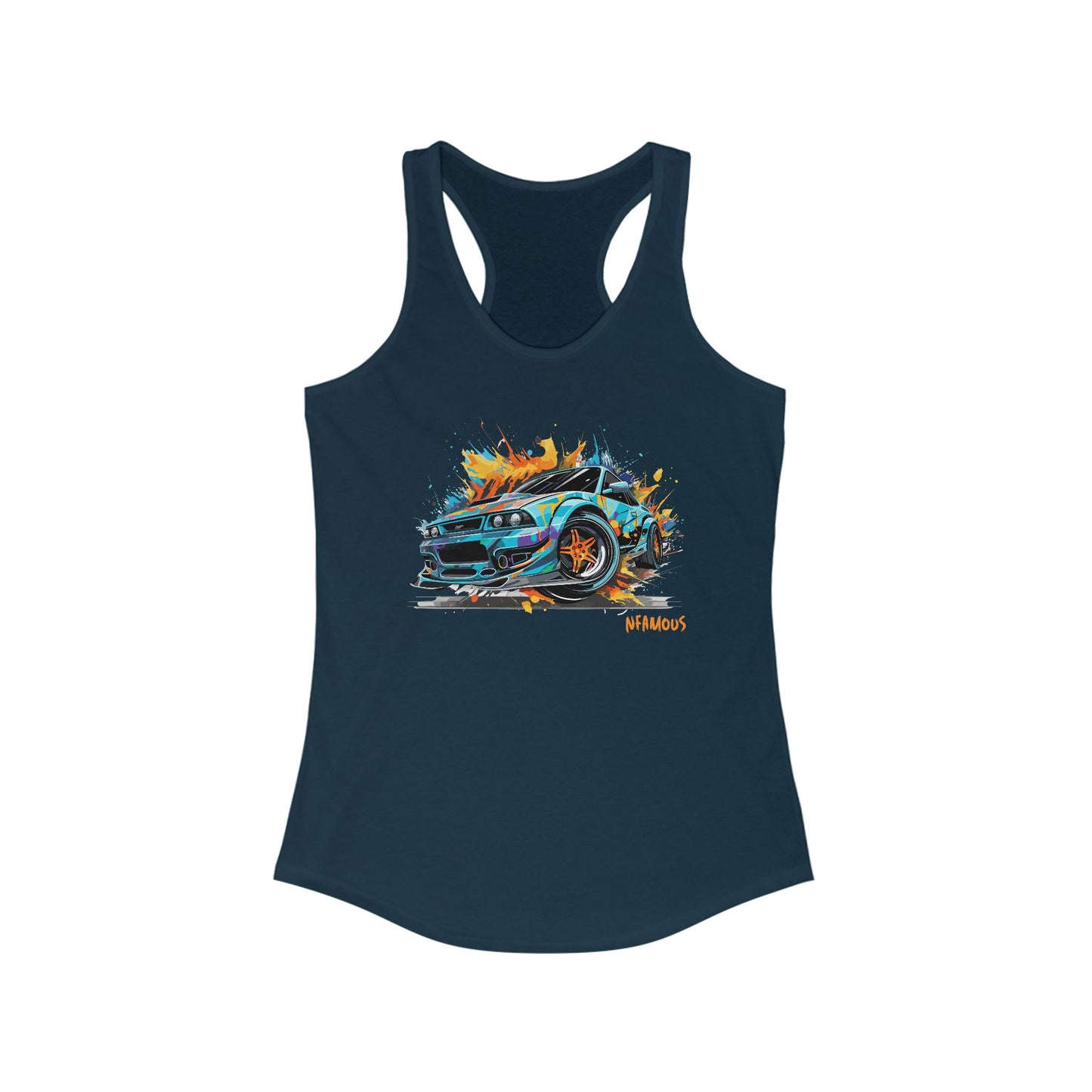 Color Splash WRX Racerback Tank