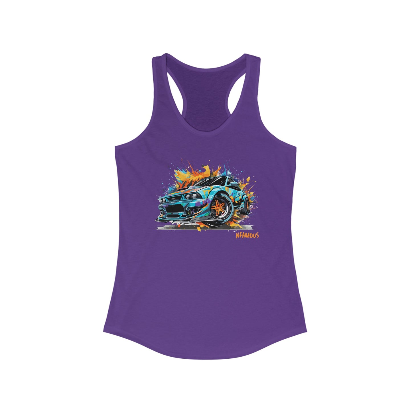 Color Splash WRX Racerback Tank