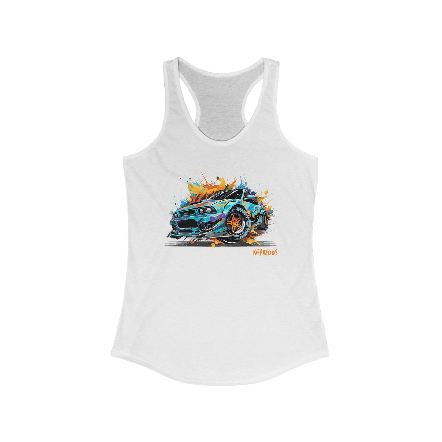 Color Splash WRX Racerback Tank