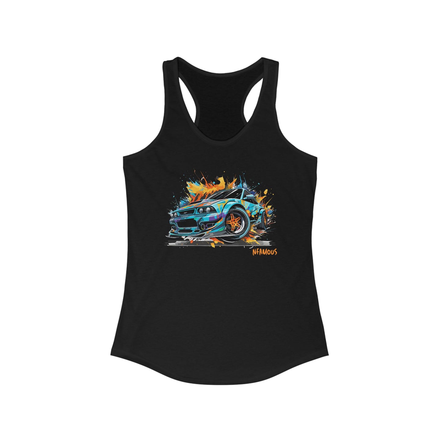 Color Splash WRX Racerback Tank