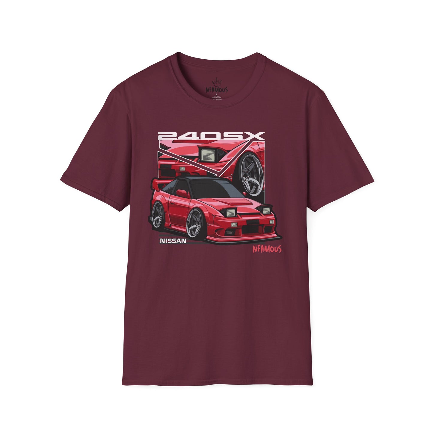 Nissan 240SX Unisex Softstyle T-Shirt - Car Enthusiast Apparel