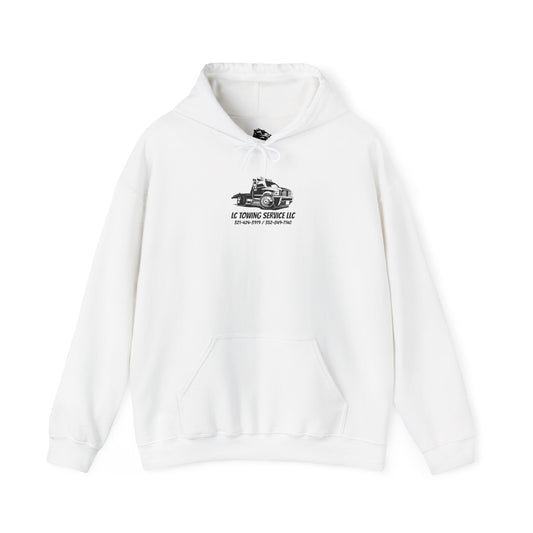 LC TOWING HOODIE BLACK FONT
