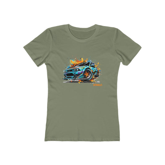 Color Splash WRX Boyfriend Tee for Women