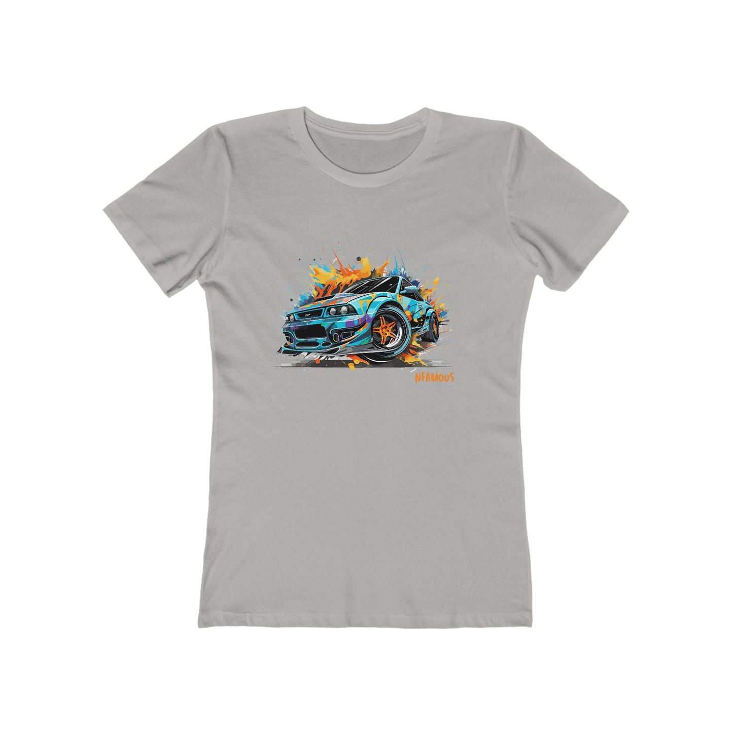 Color Splash WRX Boyfriend Tee for Women