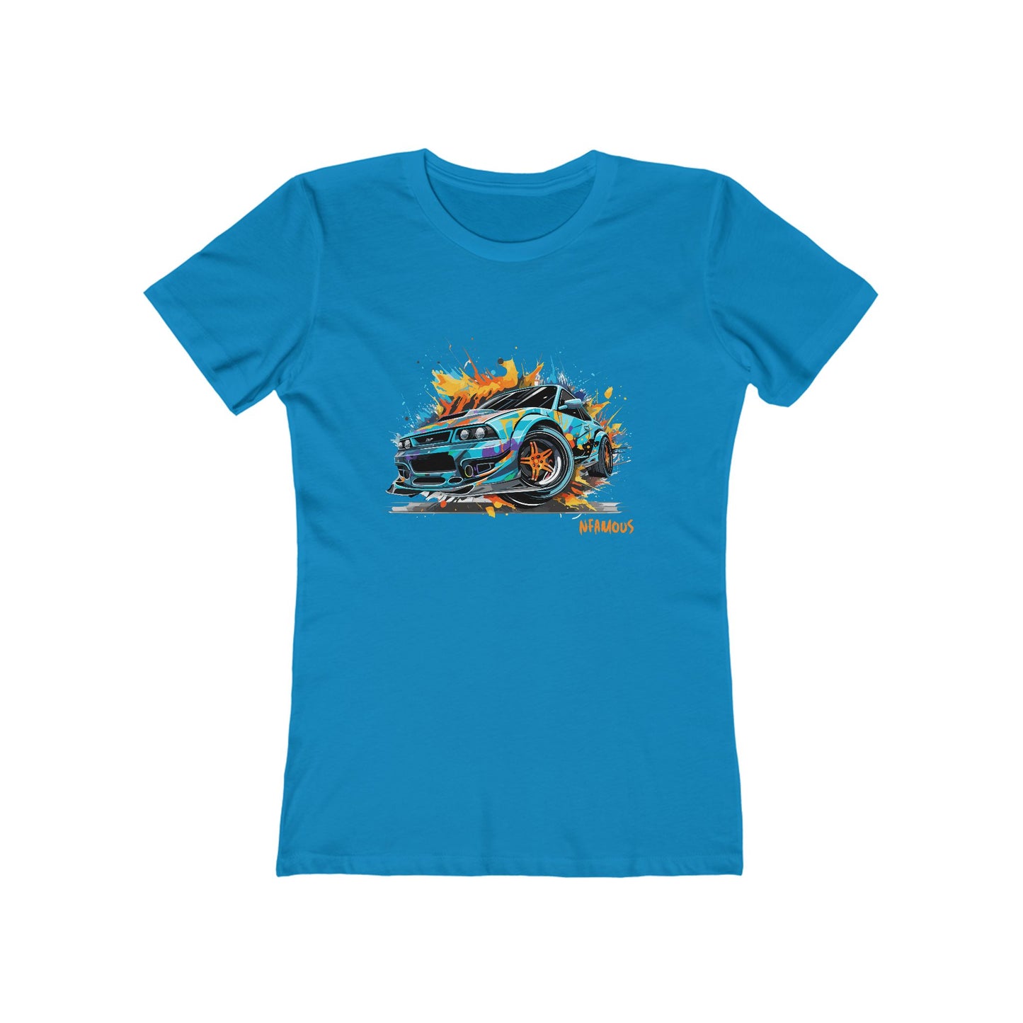 Color Splash WRX Boyfriend Tee for Women