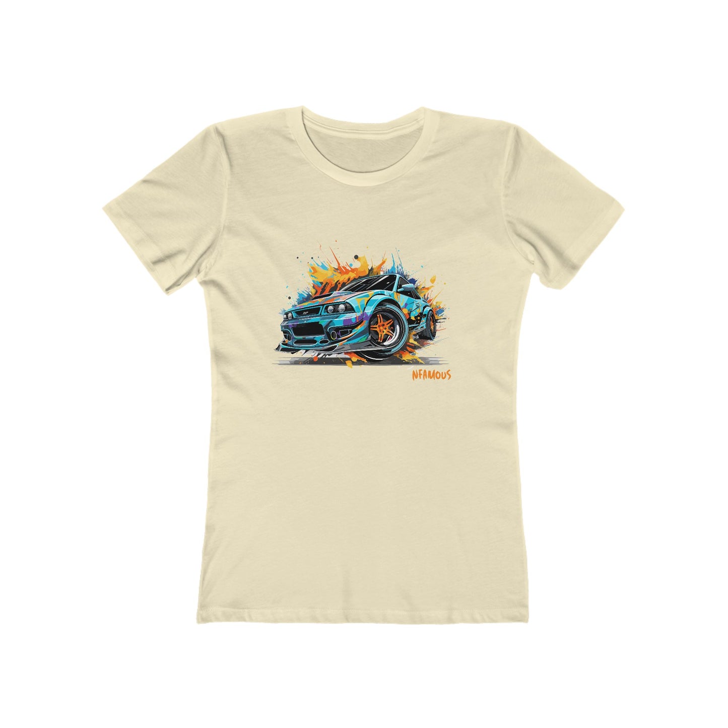 Color Splash WRX Boyfriend Tee for Women