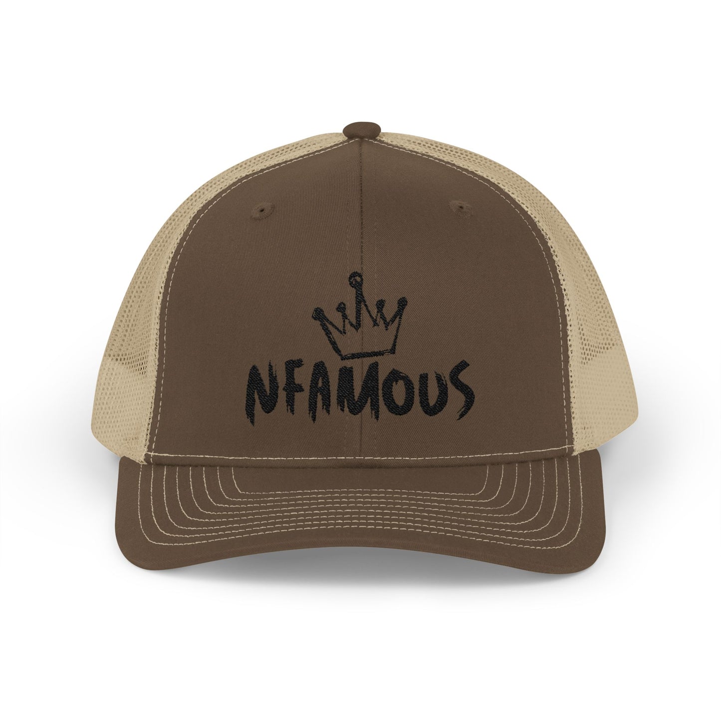 Nfamous Crown Snapback Trucker Cap