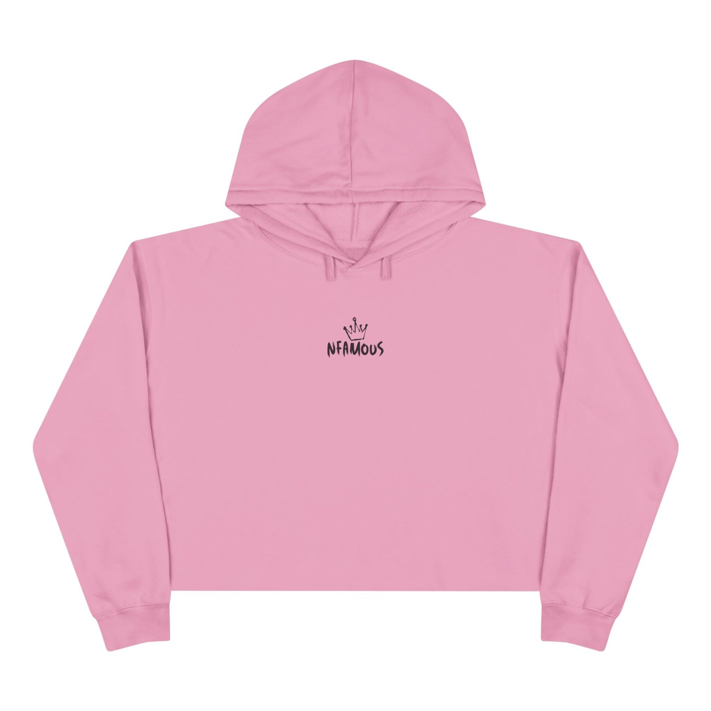 Split Supra Cropped Hoodie