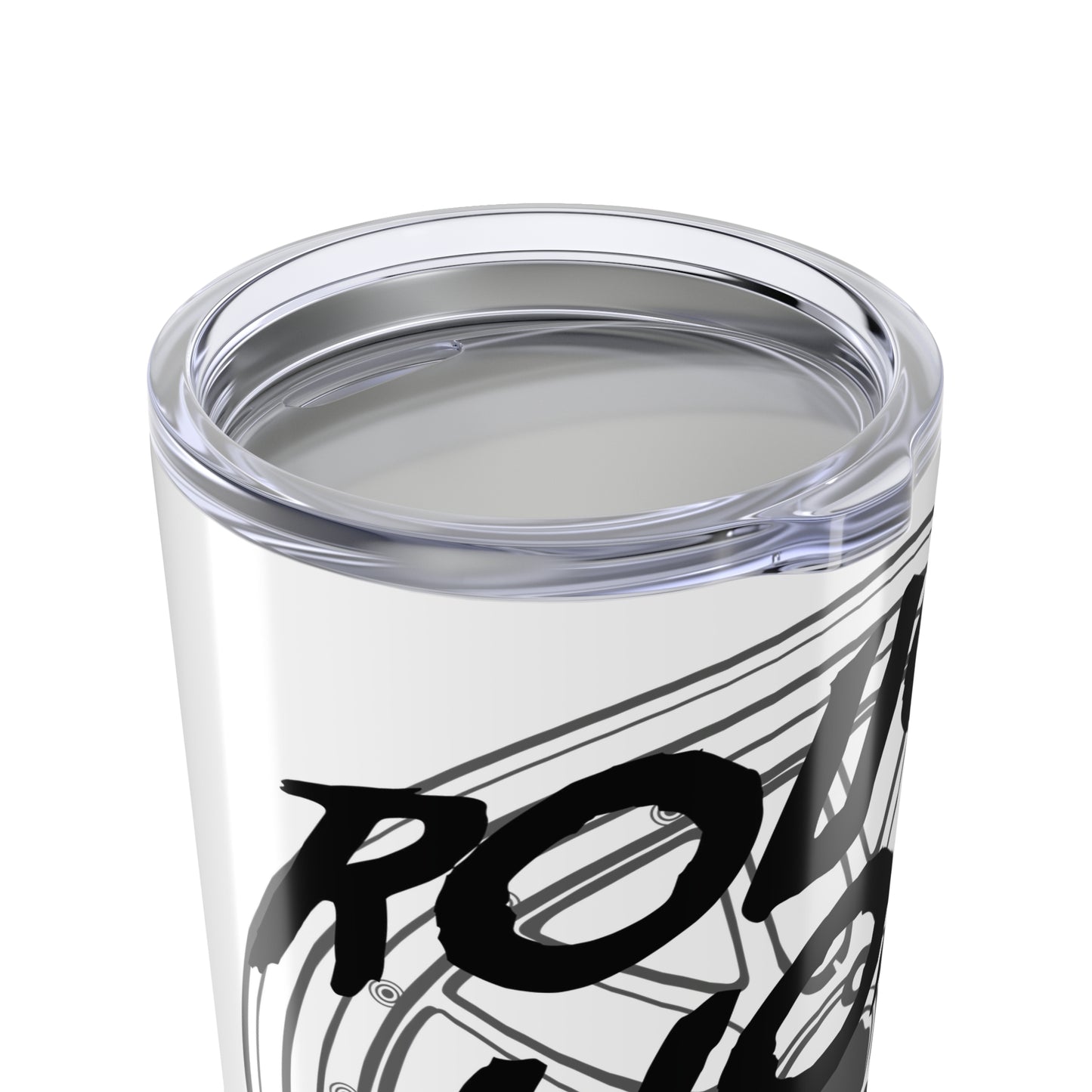 20oz Racing Car Tumbler - Tough Work Inspired - Gift for Auto Enthusiasts