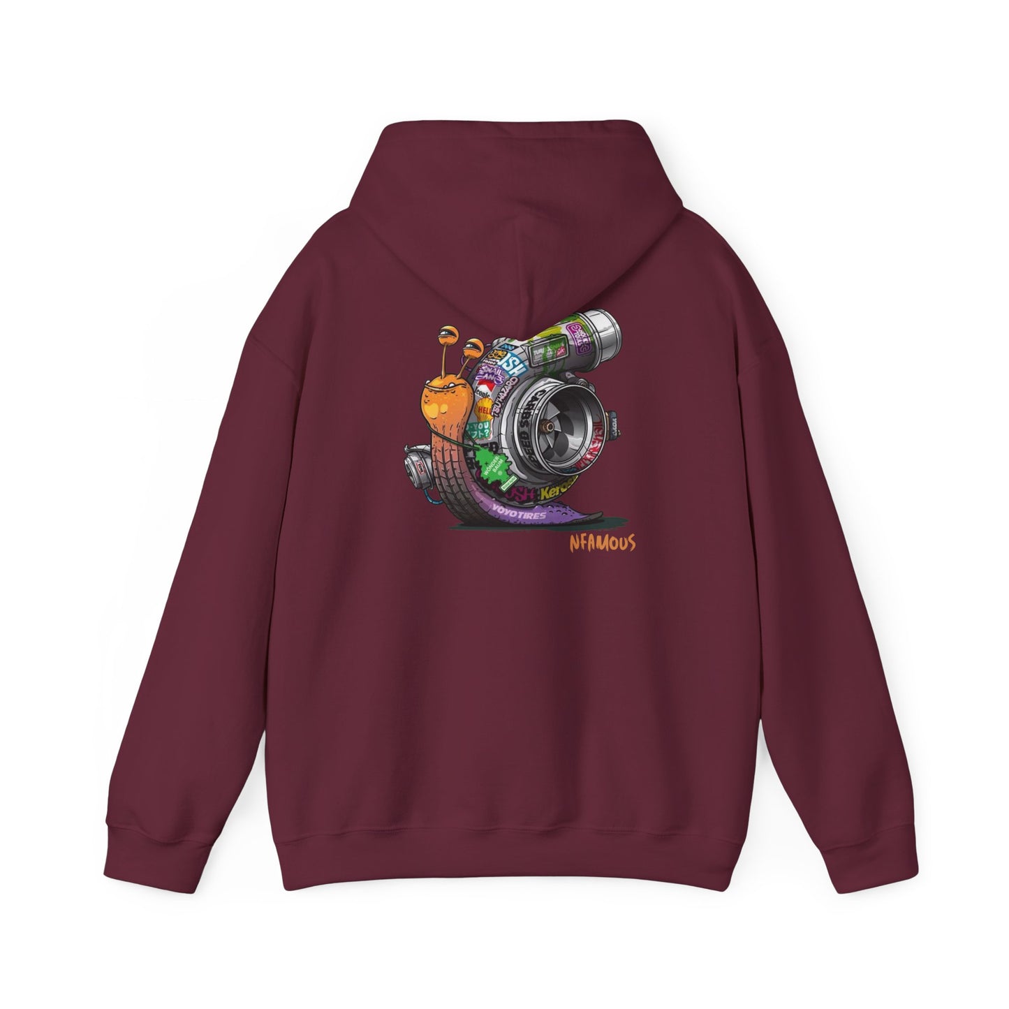 Infamous Snail Camera Hoodie — Graphic Photog Streetwear Pullover