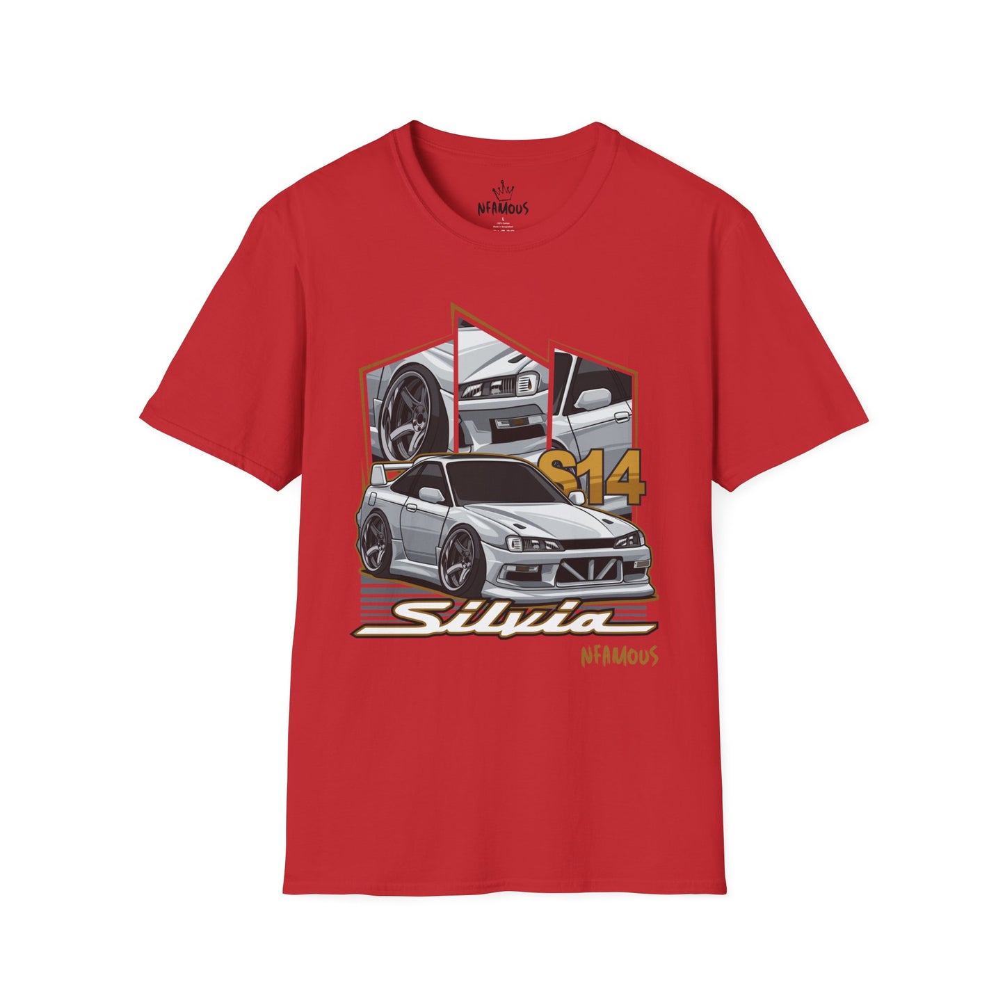 White Silvia s14 T-Shirt