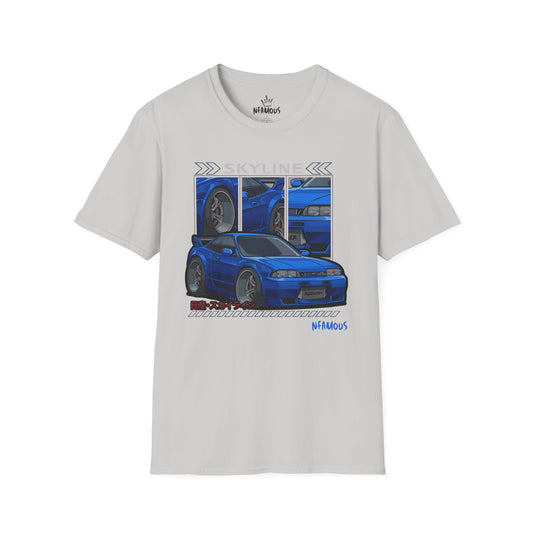 Blue S14 Silvia  T-Shirt - Perfect for Car Enthusiasts