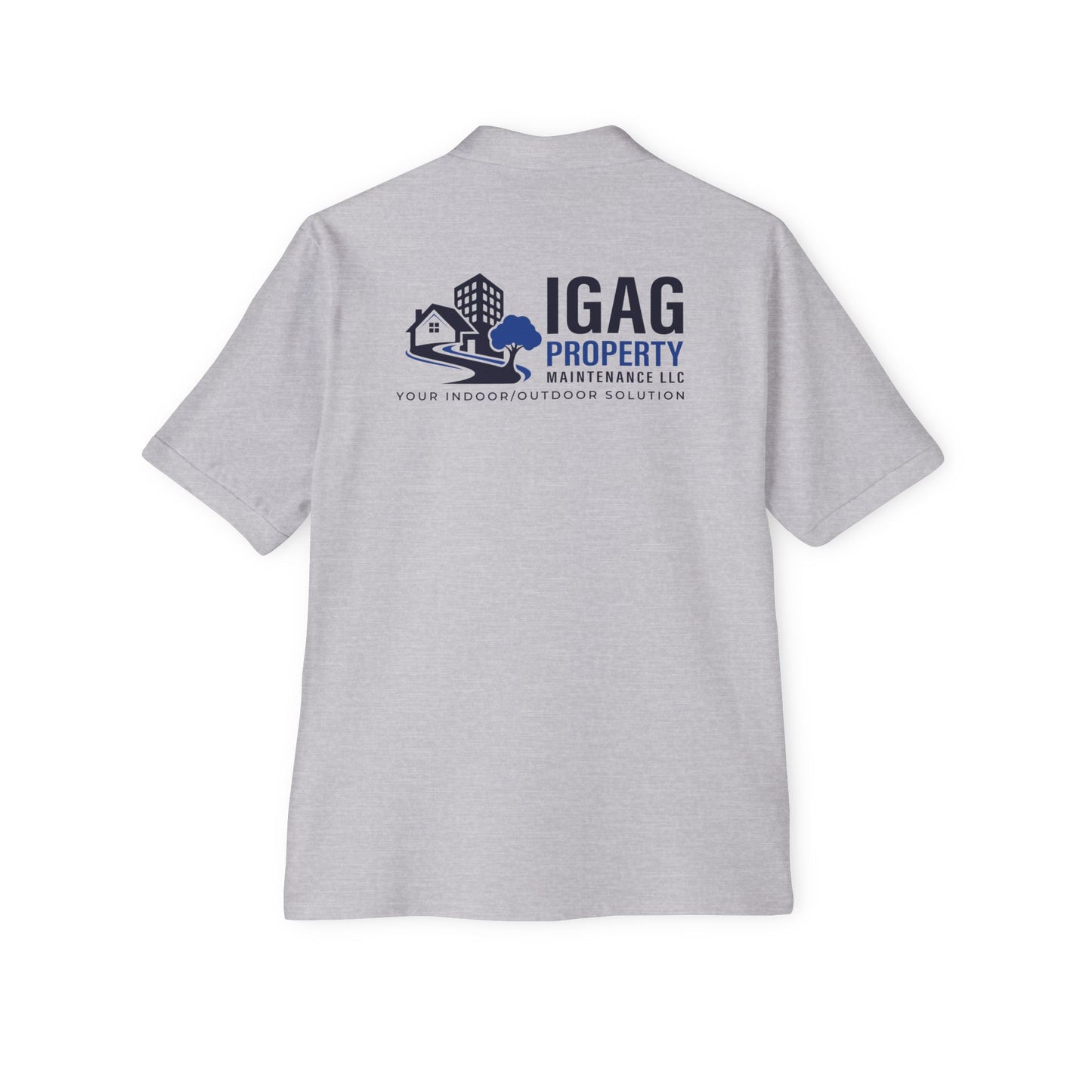 IGAG Property Logo Polo Shirt — Men's Branded Work Polo