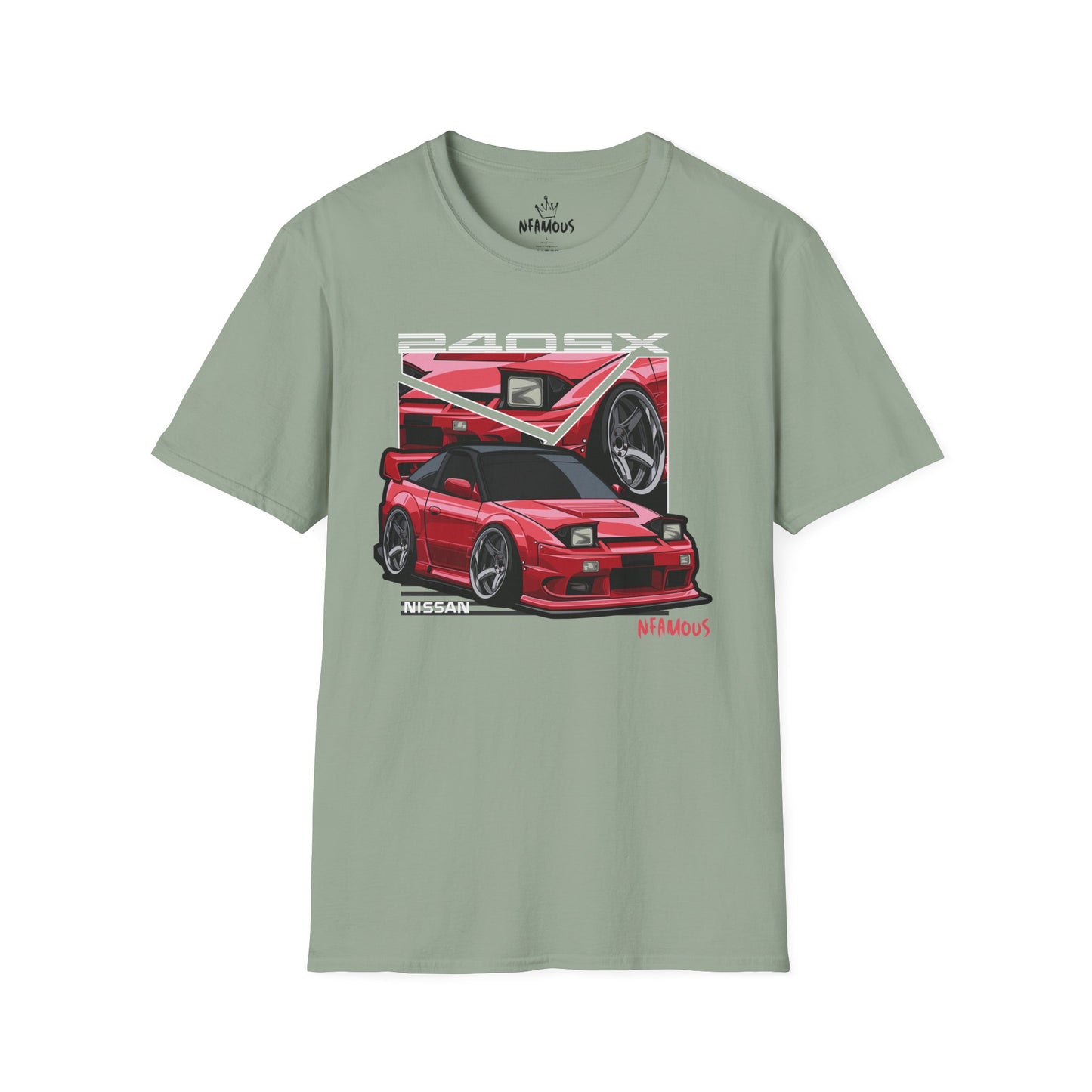 Nissan 240SX Unisex Softstyle T-Shirt - Car Enthusiast Apparel